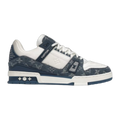 LV Trainers Monogram Denim Blue