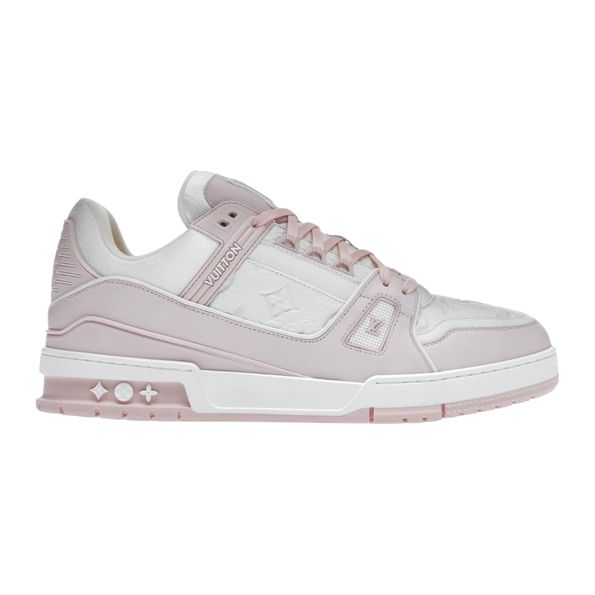 LV Trainers Baby Pink