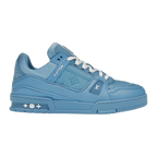 LV Trainers Blue Embossed Monogram