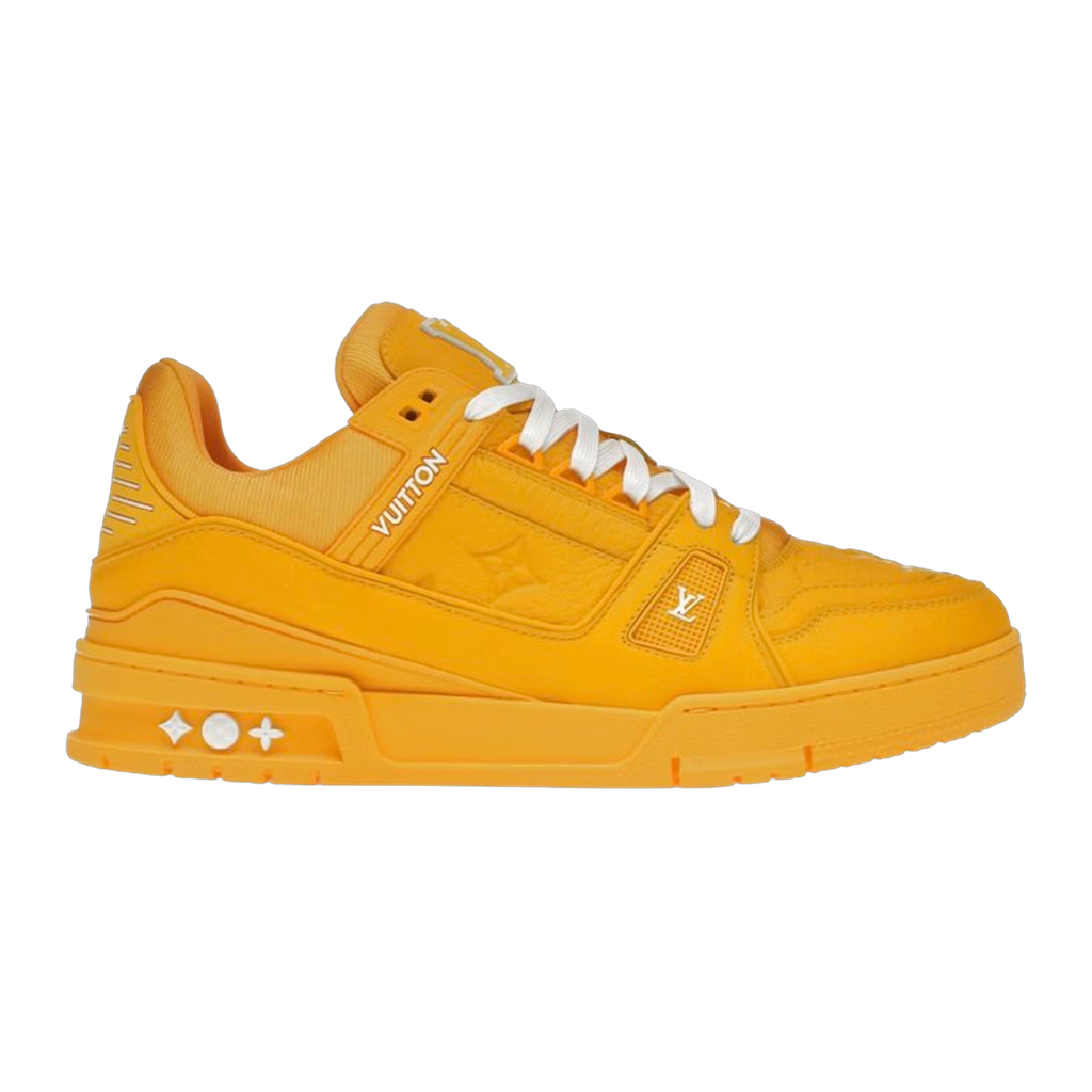 LV Trainers Yellow Embossed Monogram