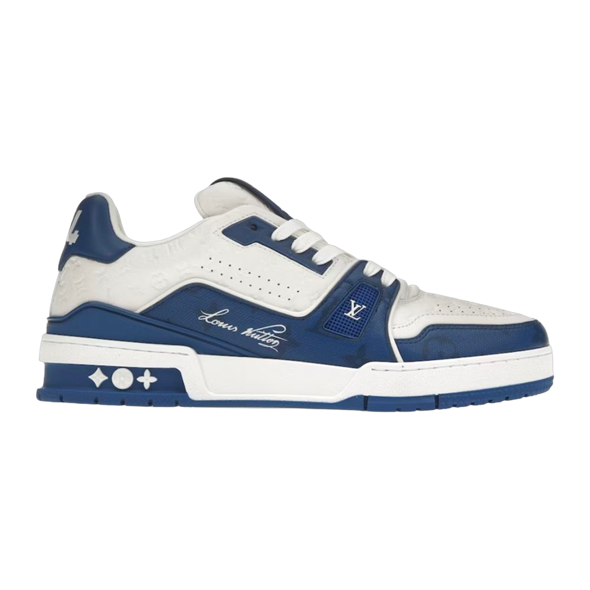 LV Trainers #54 Monogram Denim Blue