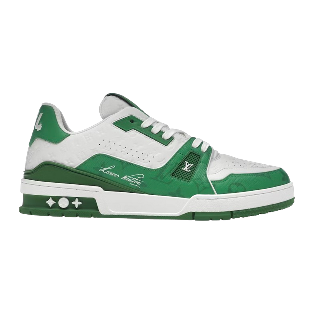 LV Trainers #54 Monogram Denim Green