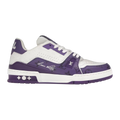 LV Trainers #54 Monogram Denim Purple