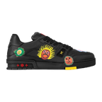 LV Trainers #54 x Yayoi Kusama Black