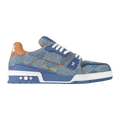LV Trainers #54 Monogram Blue Khaki