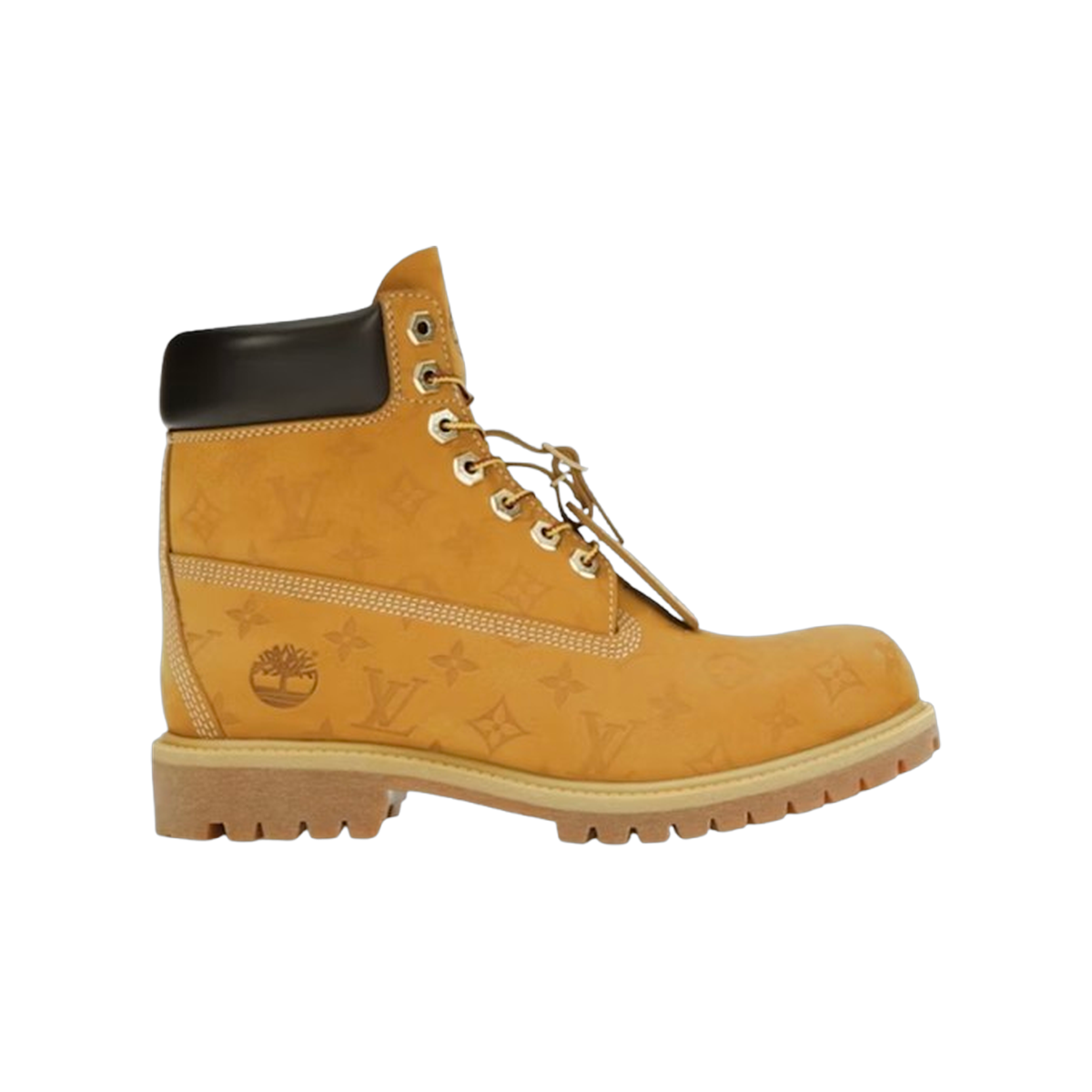 LV x Timbs Embossed Monogram Suede
