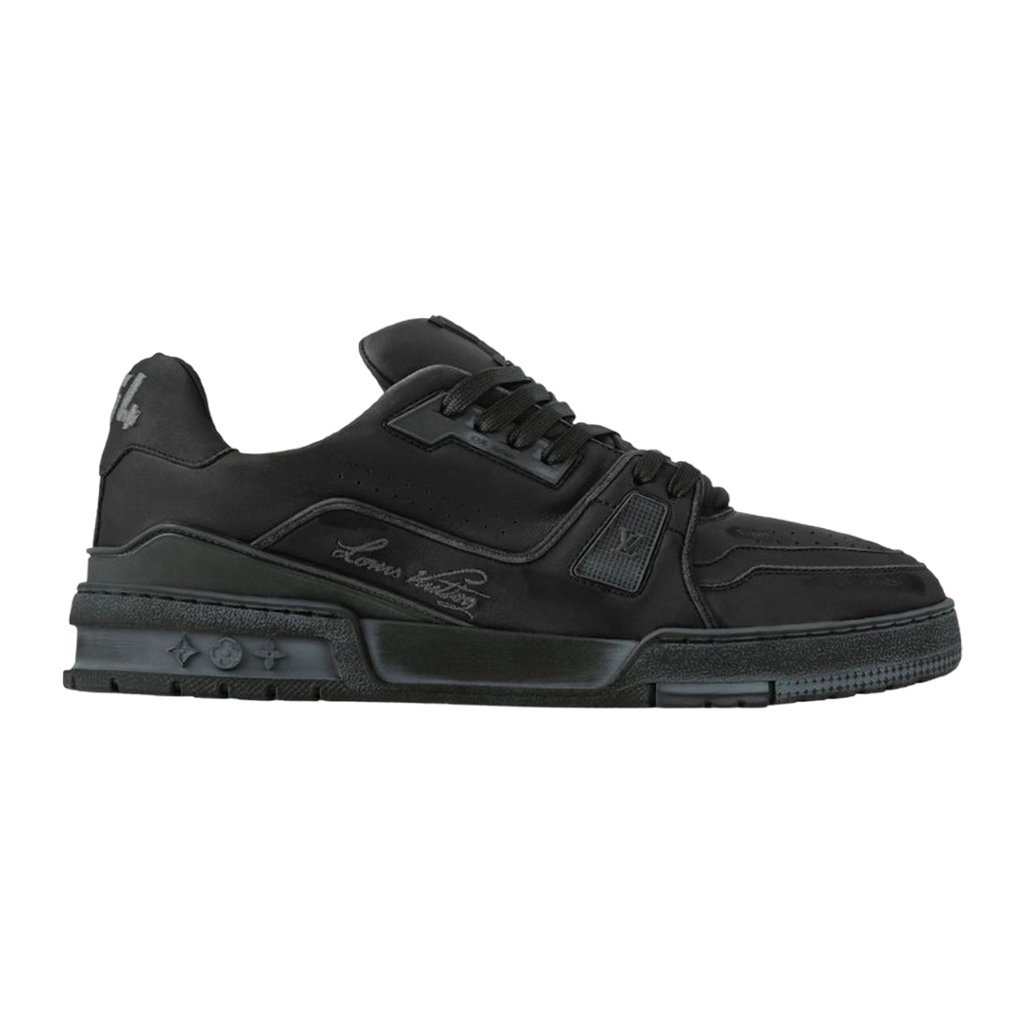 LV Trainers #54 Distressed Sneaker Noir