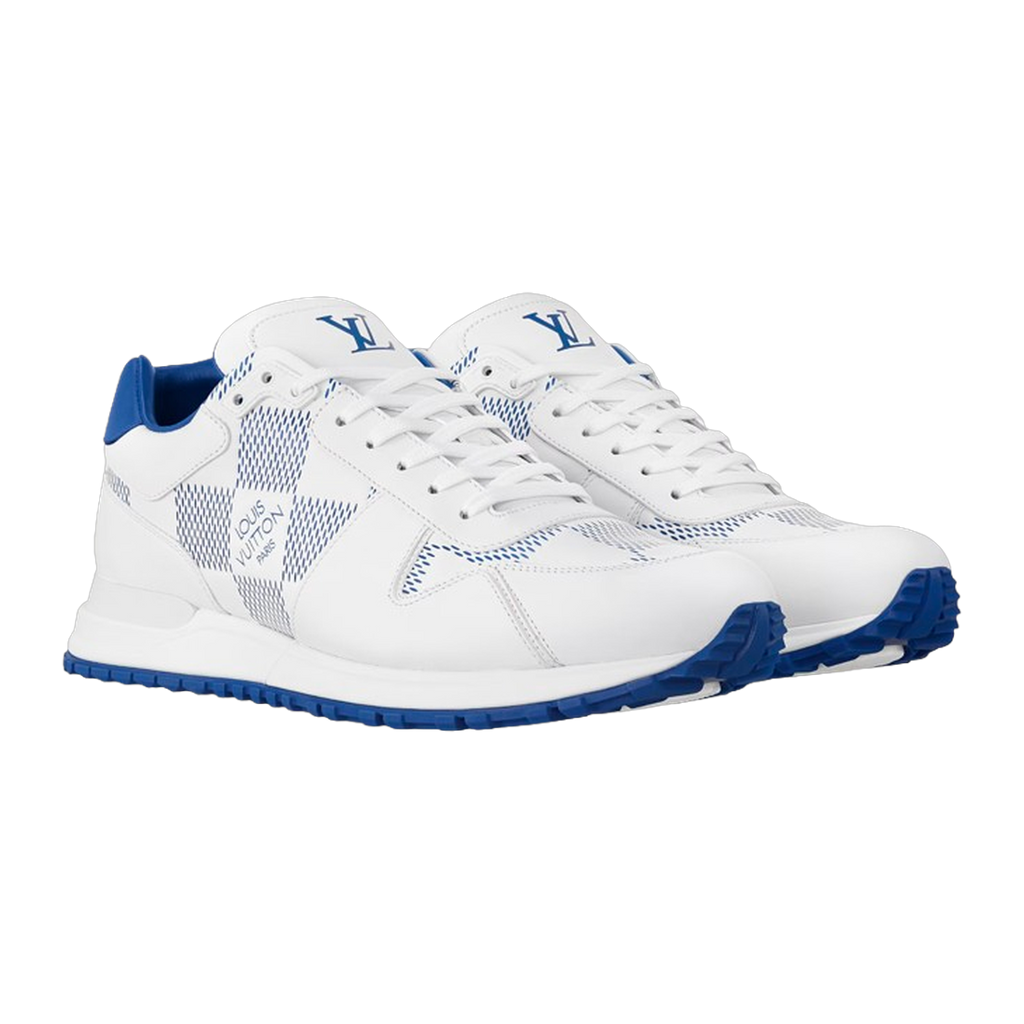 LV Trainers Run Away Sneaker Blue