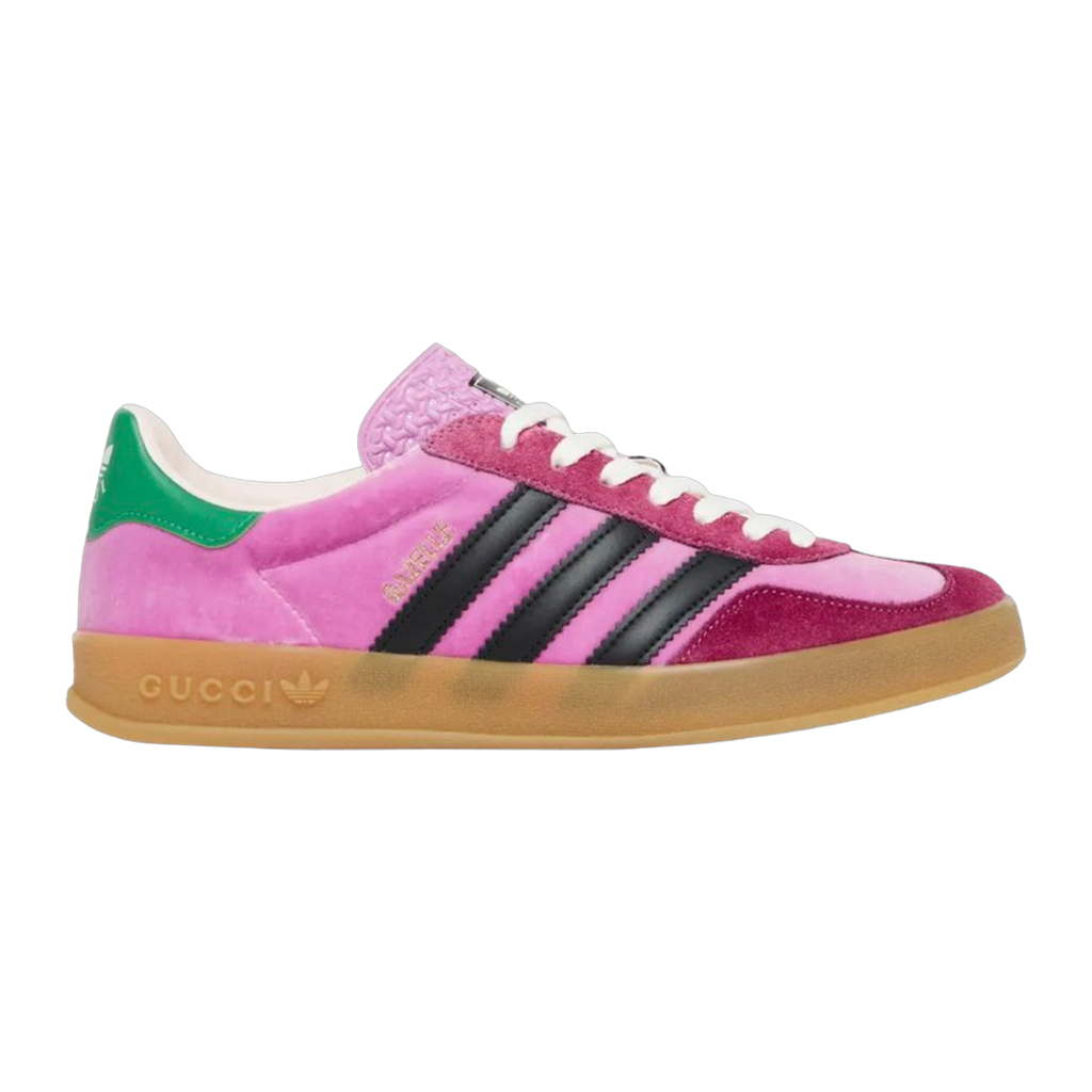 Gucci x Gazelle Pink Velvet