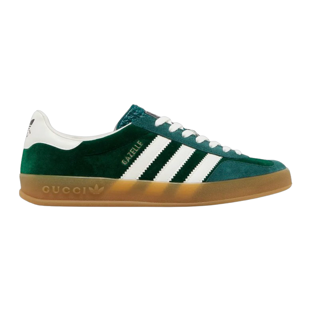 Gucci x Gazelle Green Suede