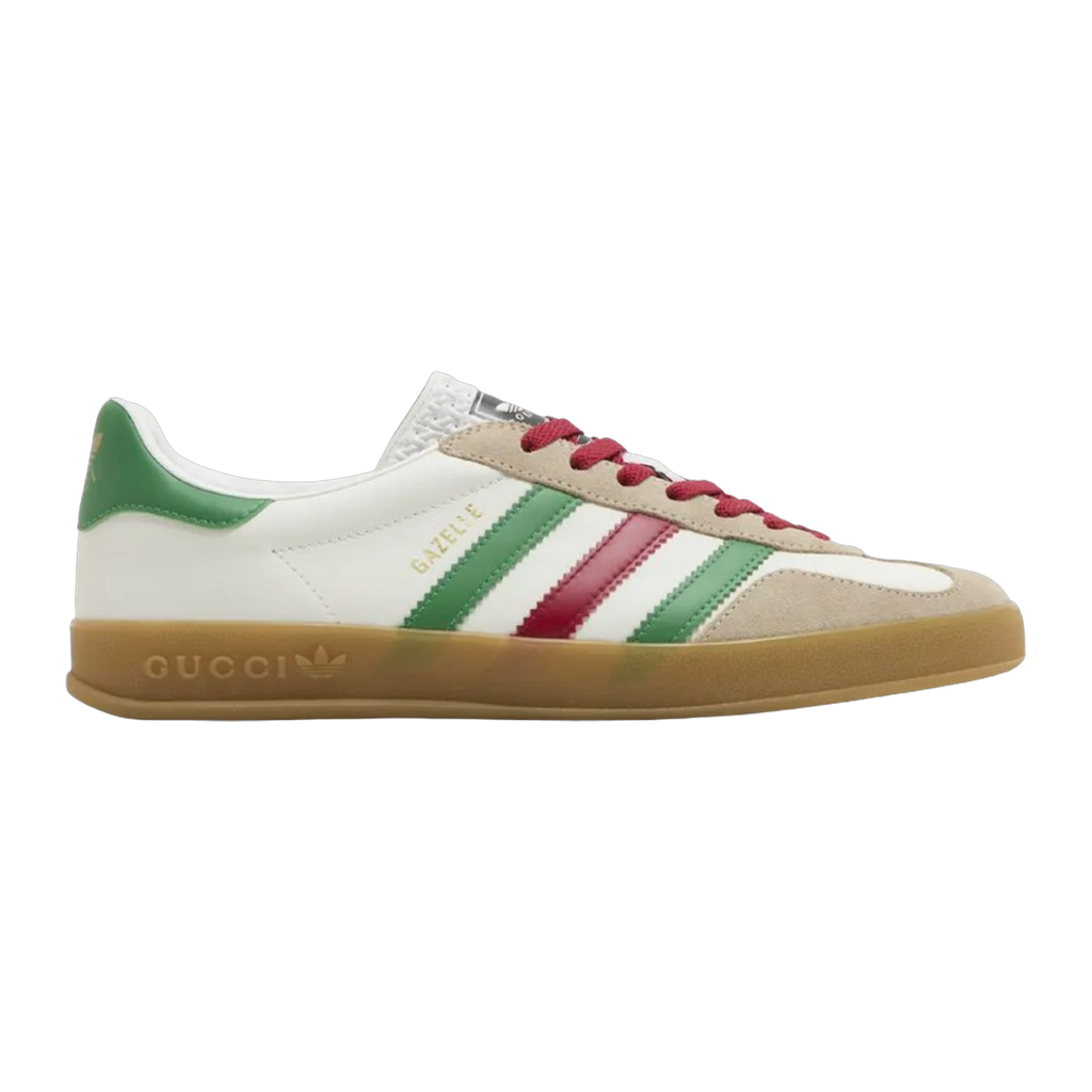 Gucci x Gazelle White Green Red