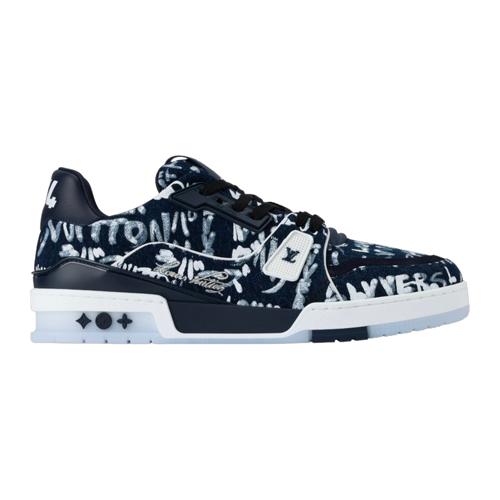 LV Trainers #54 Denim Scribble