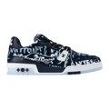LV Trainers #54 Denim Scribble
