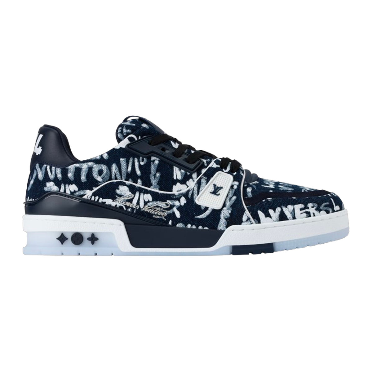 LV Trainers #54 Denim Scribble
