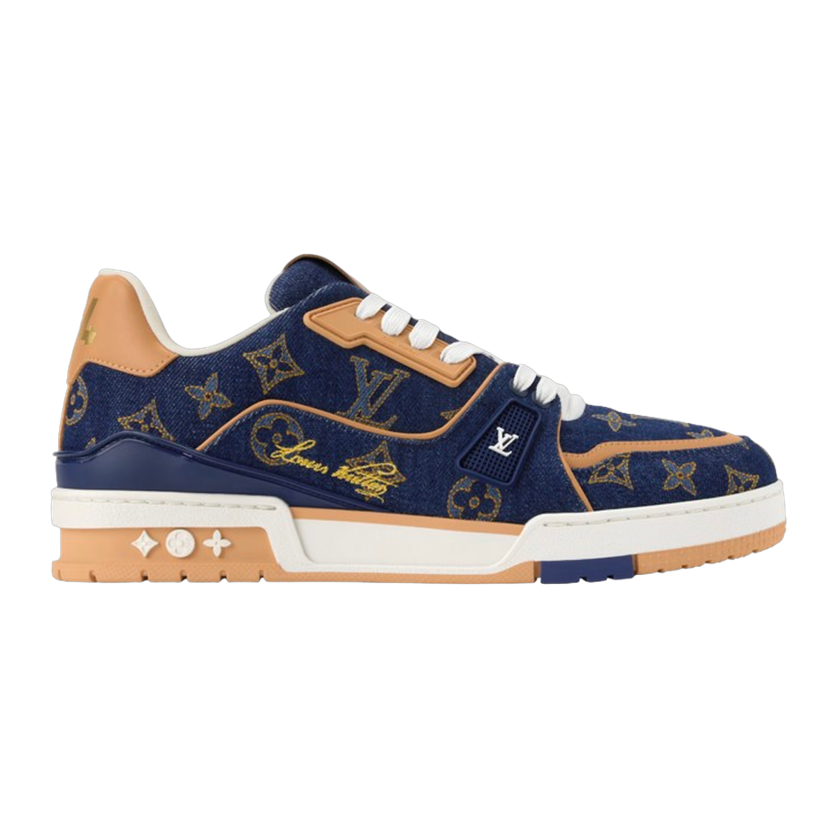 LV Trainers #54 Navy Monogram
