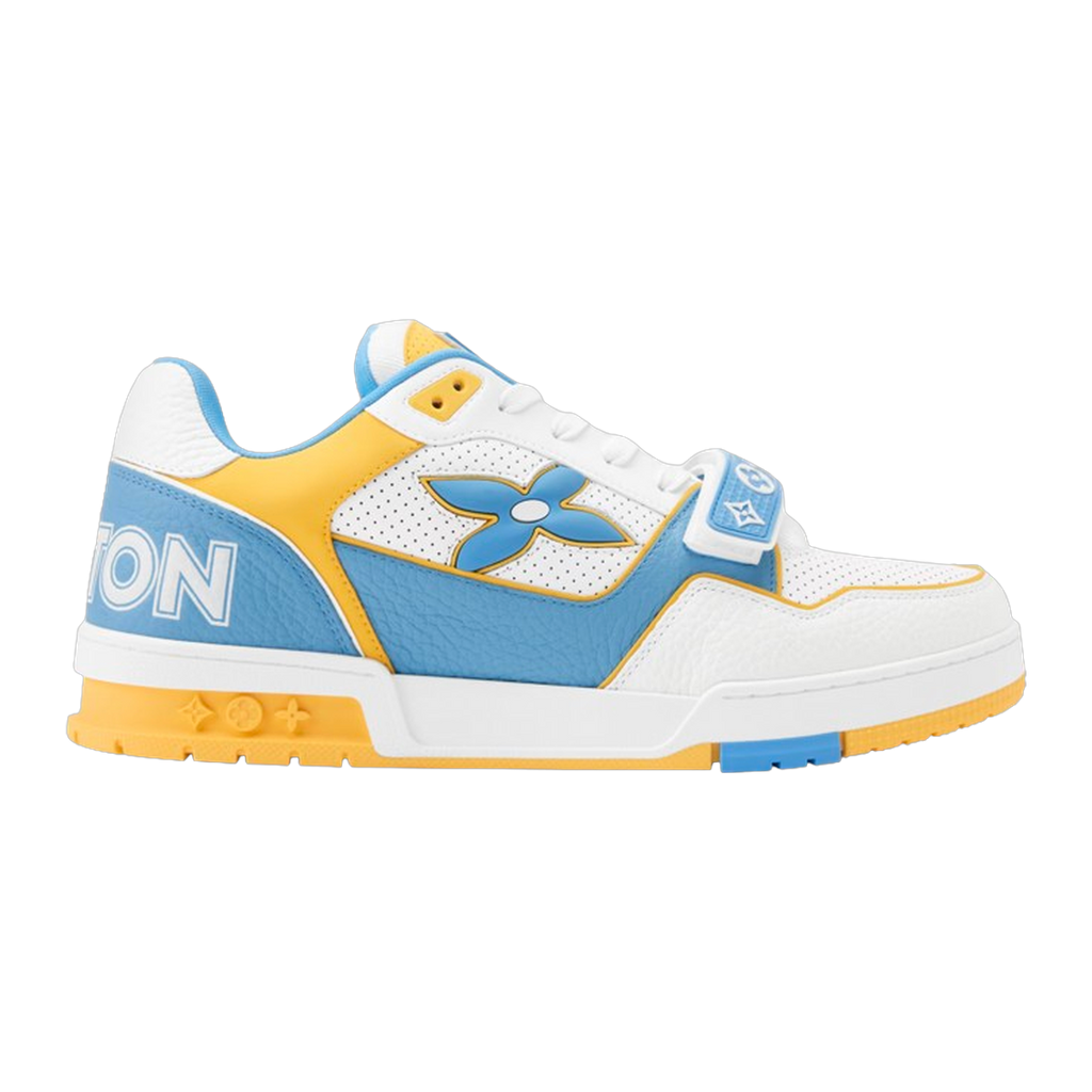 LV Trainers Velcro Blue Yellow