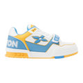 LV Trainers Velcro Blue Yellow