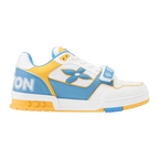 LV Trainers Velcro Blue Yellow