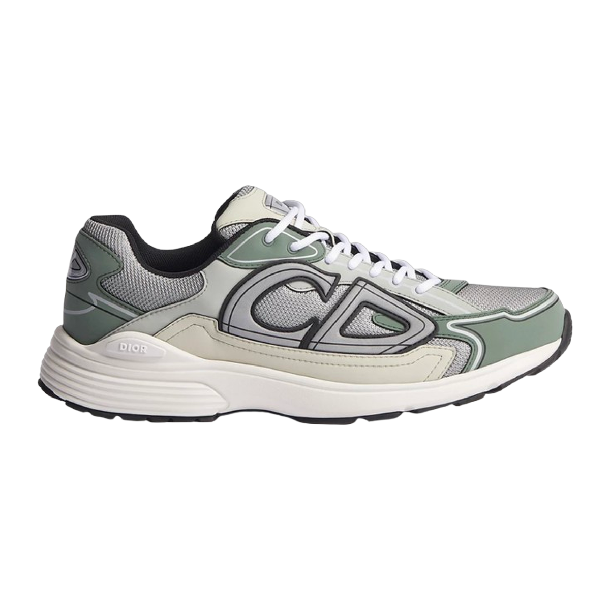 B30 Grey on Cedar Green Mesh