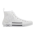 B23 High Top Logo Oblique White Monogram