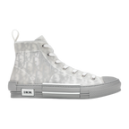 B23 High Top Logo Oblique Grey Monogram