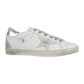 Golden Goose Super-Star Suede Star Silver Heel Tab