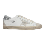 Golden Goose Super-Star Suede Star Glitter Heel Tab