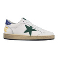 Golden Goose Ball-Star Green Star Blue Heel Tab
