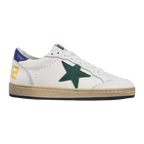 Golden Goose Ball-Star Green Star Blue Heel Tab