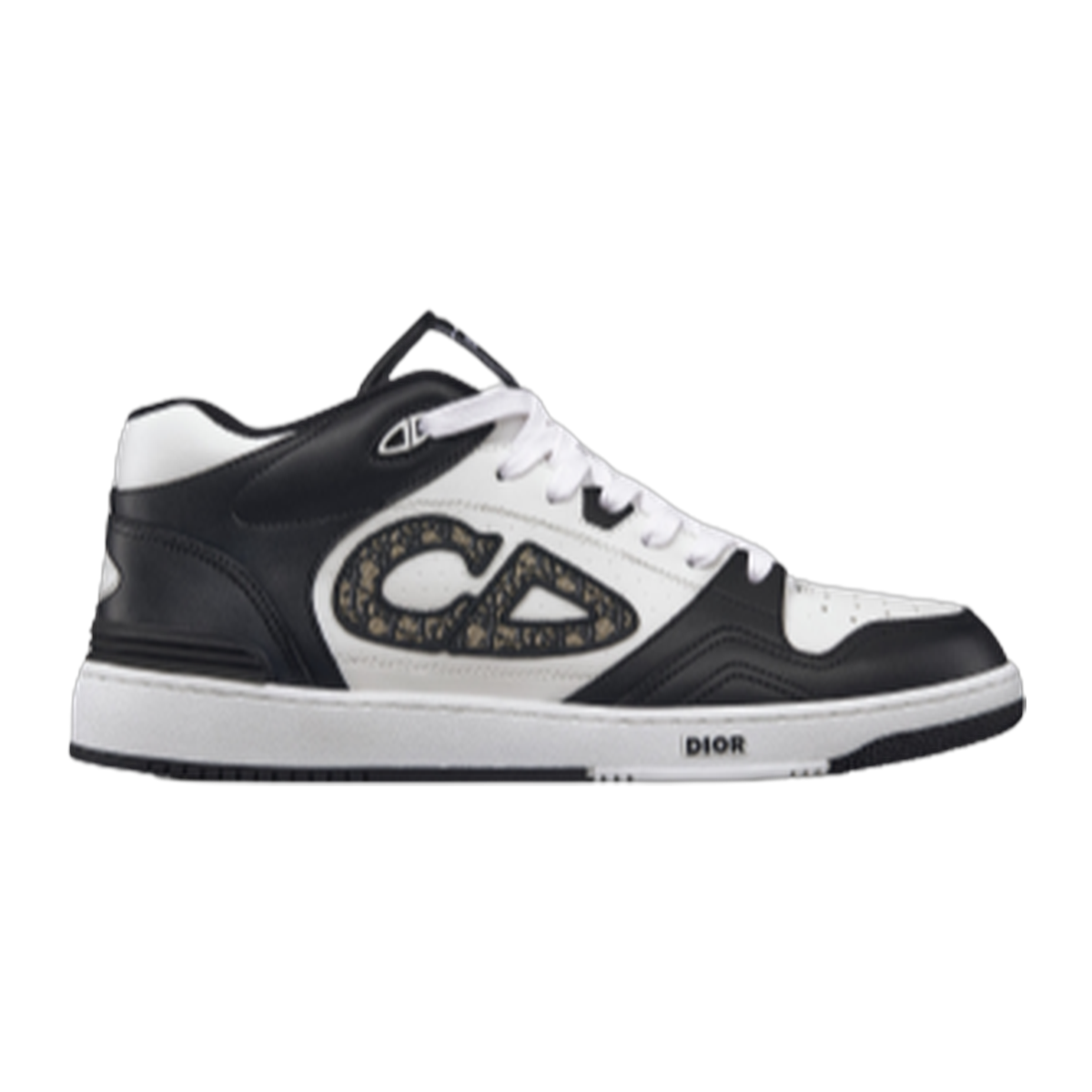 B57 Mid-Top Black Oblique
