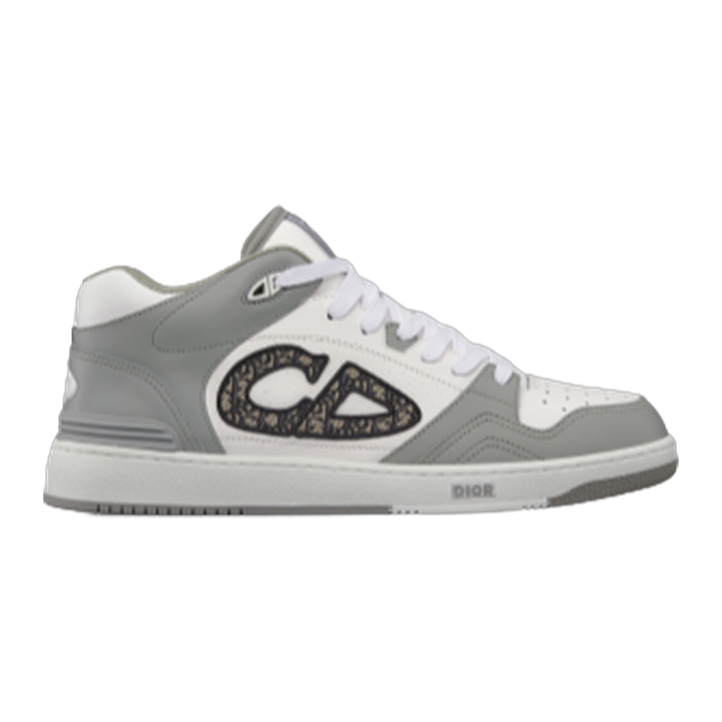B57 Mid-Top Grey Oblique