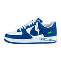 AF1 x OW by Virgil - Blue Customs