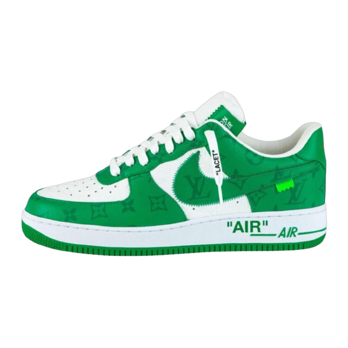 AF1 x OW by Virgil - Green Customs