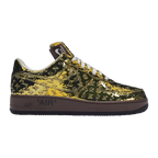 AF1 x OW by Virgil - Metallic Gold Black Customs