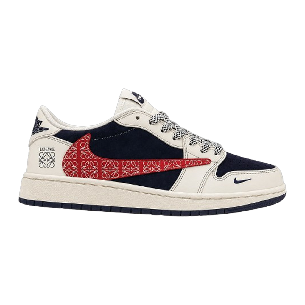 AJ1 Low Travis Scott x Loewe Monogram Customs