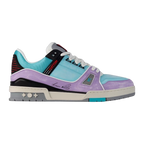 LV Trainers Blue Lilac