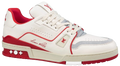 LV Trainers #54 Signature White Red