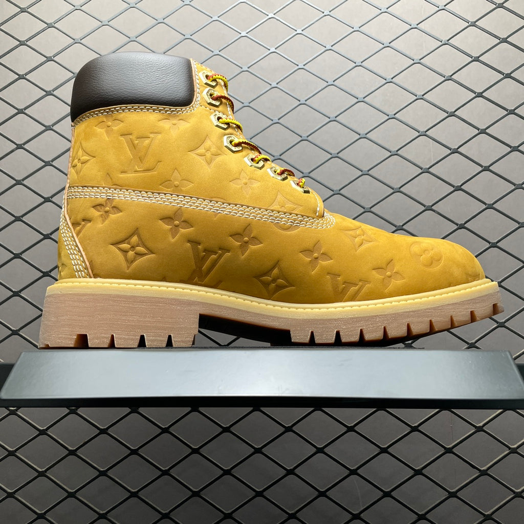 Timbs Collection LV x Timbs Embossed Monogram Suede – THE MINTED PROJECT