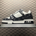 LV Trainers Monogram Denim Black