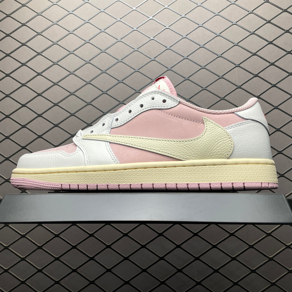 AJ1 Low Travis Scott Shy Pink