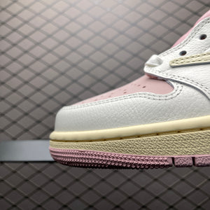 AJ1 Low Travis Scott Shy Pink