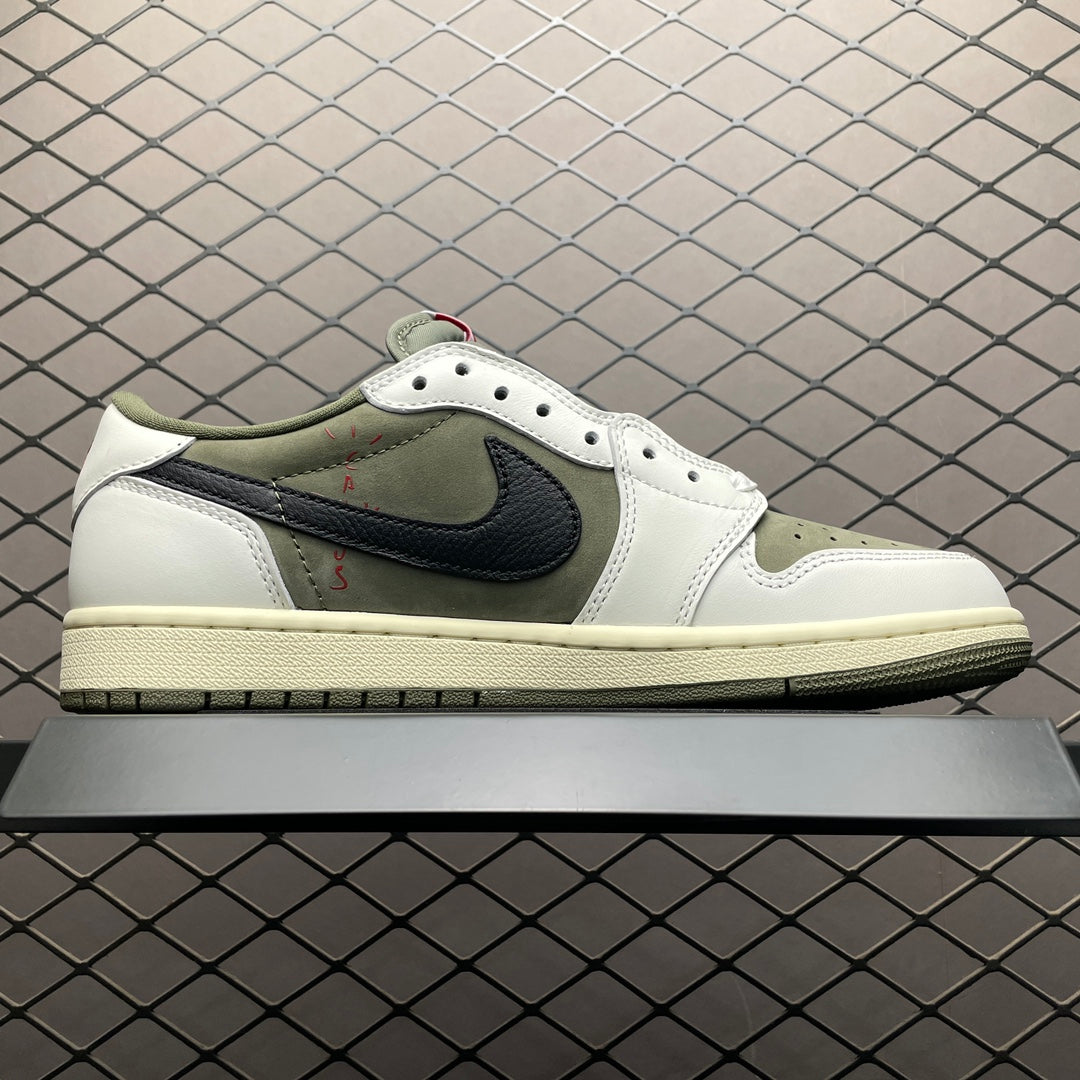 AJ1 Low Travis Scott Medium Olive