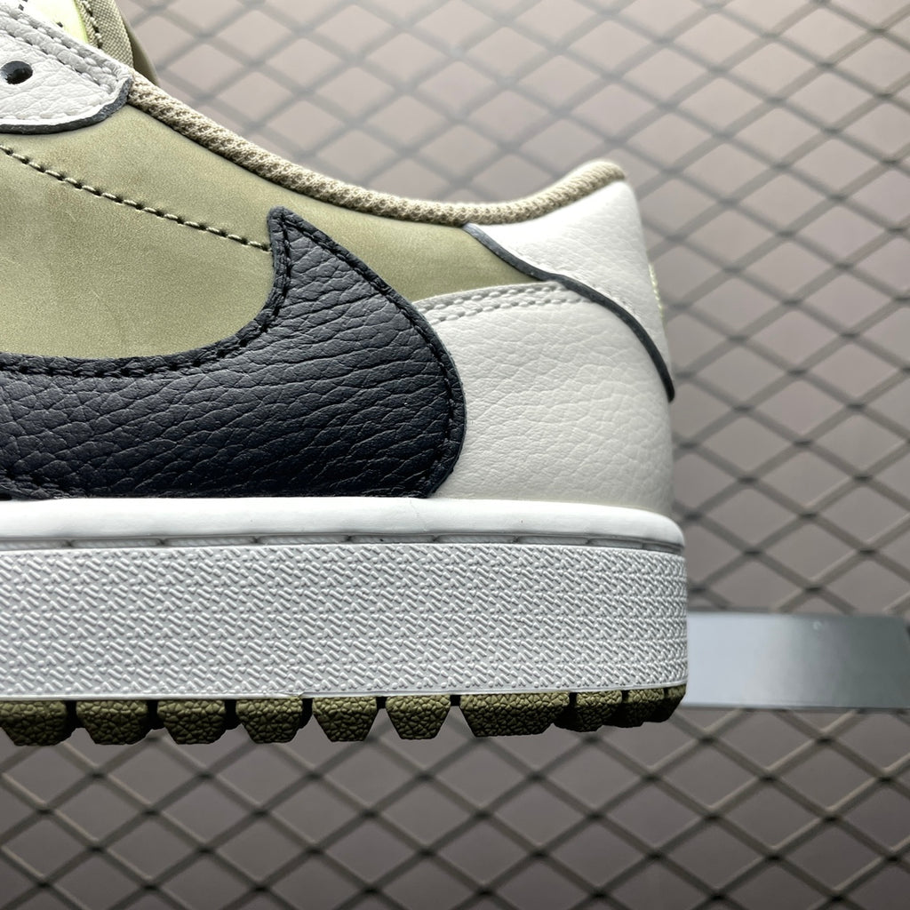 AJ1 Low Travis Scott Golf Neutral Olive