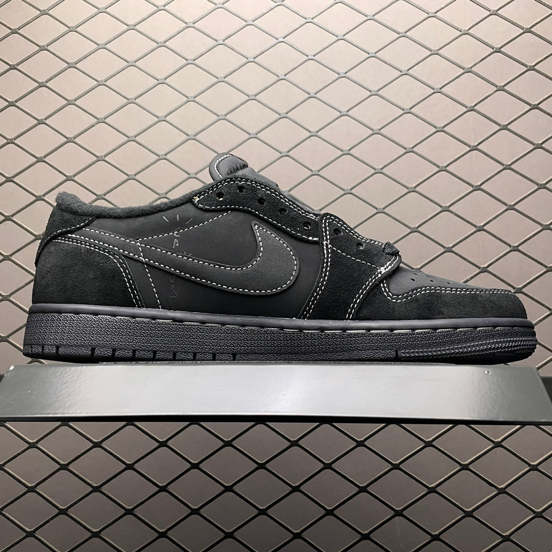 AJ1 Low Travis Scott Black Phantom