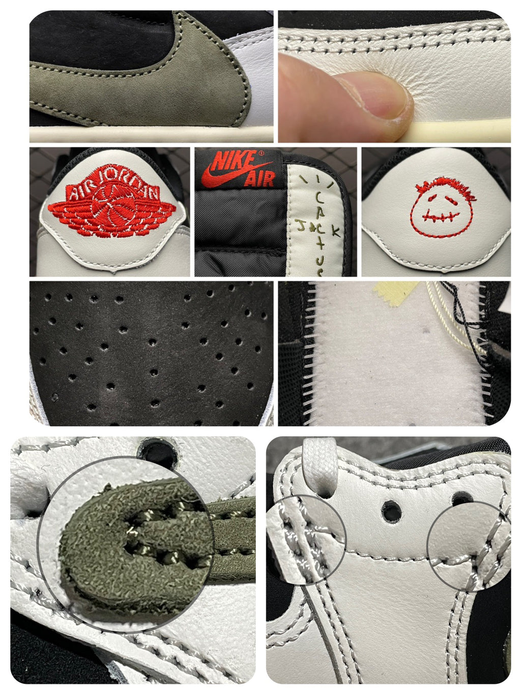 AJ1 Low Travis Scott Reverse Olive