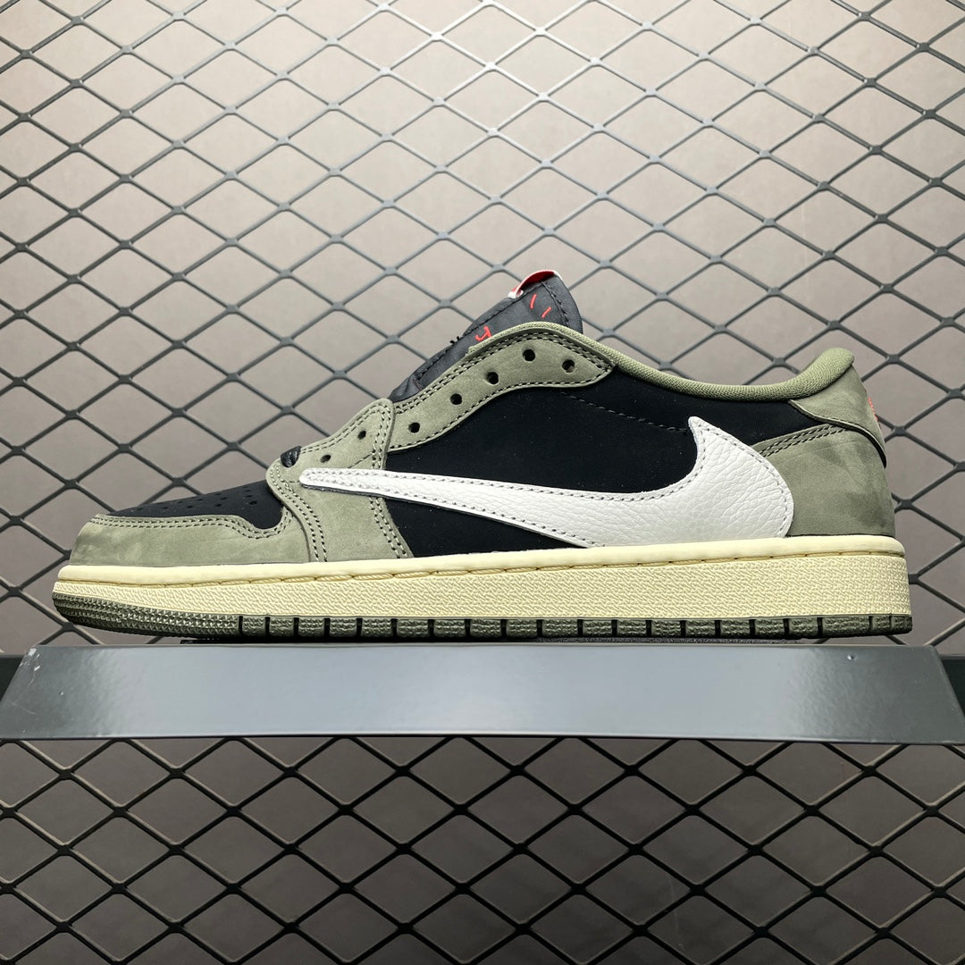 AJ1 Low Travis Scott Black Olive