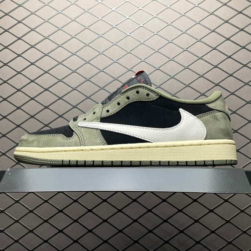 AJ1 Low Travis Scott Black Olive