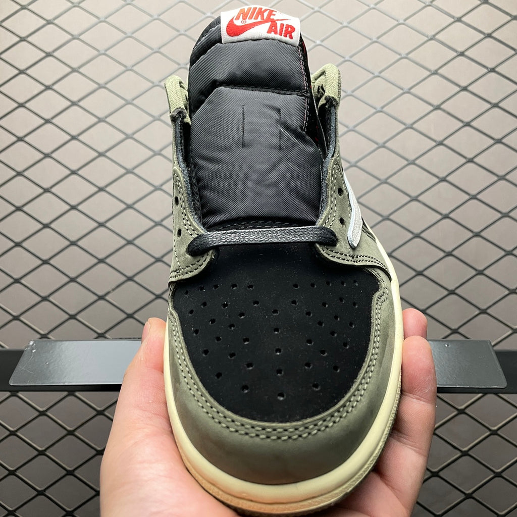 AJ1 Low Travis Scott Black Olive