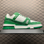 LV Trainers #54 Monogram Denim Green