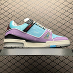 LV Trainers Blue Lilac